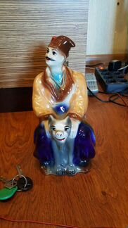 Фарфоровый штоф-графин 