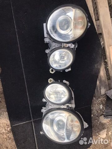 Фары Мерседес w210 ксенон Рест комплект