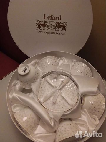 Кофейный набор vivienne. Фарфор Lefard