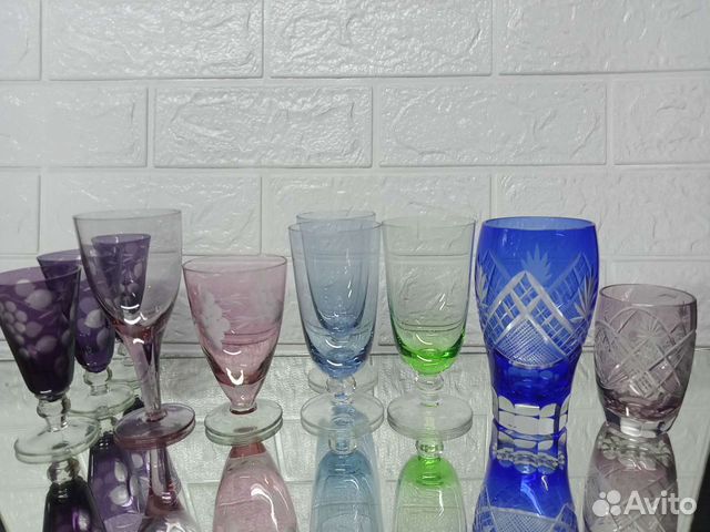 Рюмки, фужеры, стаканы
