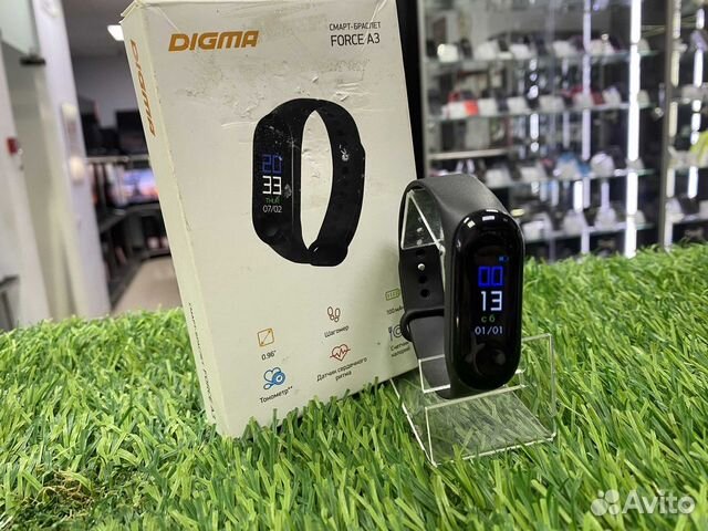 Смарт браслет digma force c4 black обзор