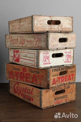 Декоративные деревянные ящики