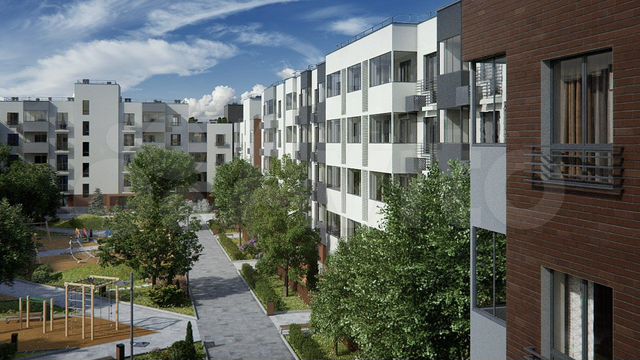 1-к. квартира, 44,4 м², 1/5 эт.