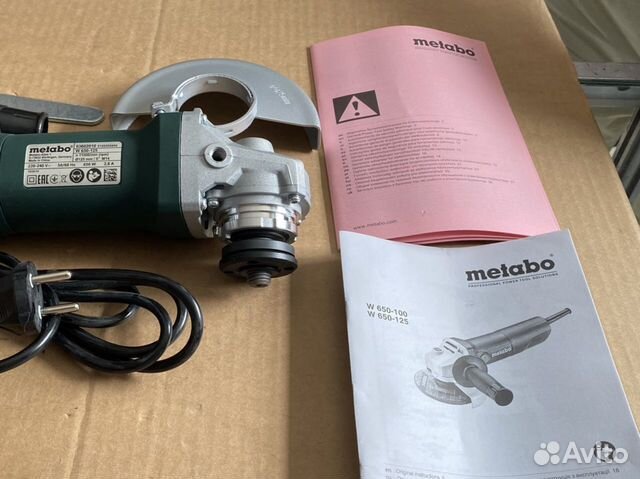 Новая Болгарка ушм metabo W650-125