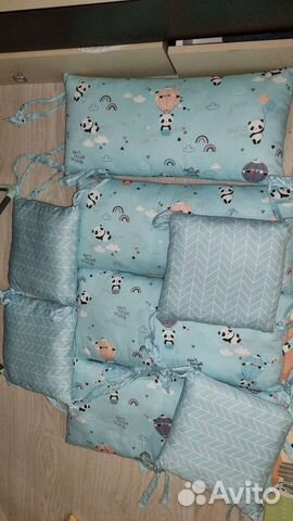 Бортики в детскую кроватку