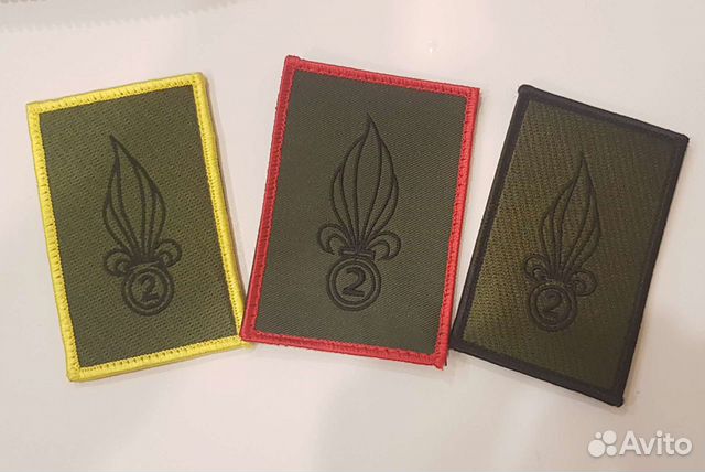 Нашивка скратч иностранный легион