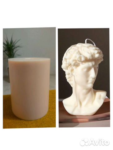 Силиконовые формы (молды) для свечей и аромасаше