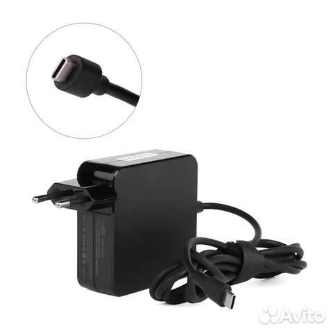 Блок питания TopON 65W кабель Type-C, Power Delive