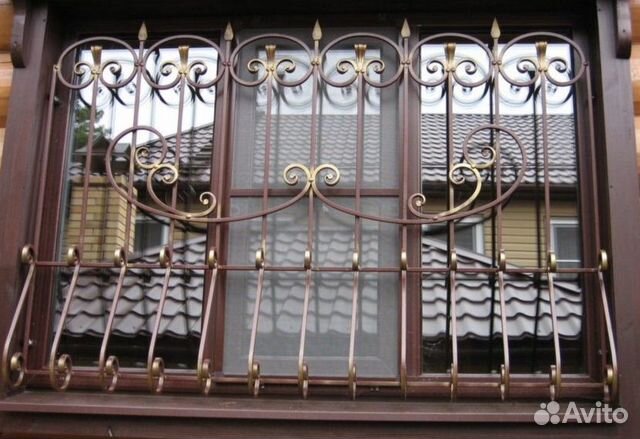 Металлические решетки на окна art.R 23