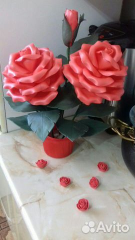 Цветы из Изолона