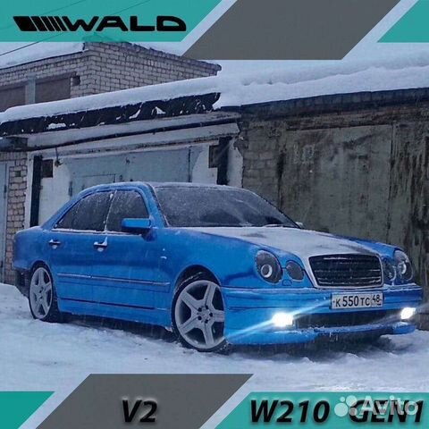 Бампер wald w210