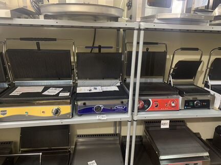 Грили контактные прижимные для шаурмы