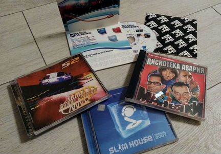 Музыка скорости и клубная, CD/MP-3