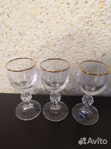 Рюмка из богемского стекла