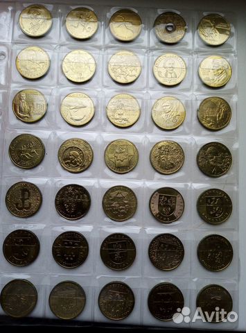 Польша 2 злотых UNC 231 монета. И другие юбилейки