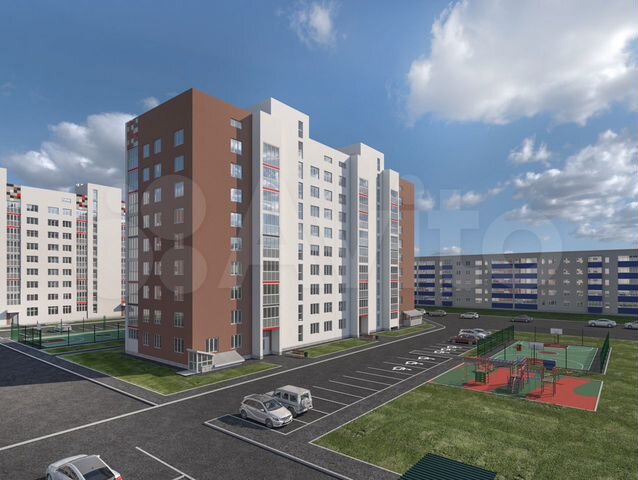 1-к. квартира, 36,1 м², 4/9 эт.