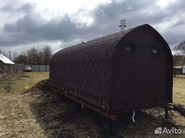 Баня Квадро бочка под ключ