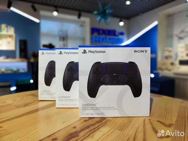 Геймпад Sony PlayStation 5 (PS5) DualSense, черный