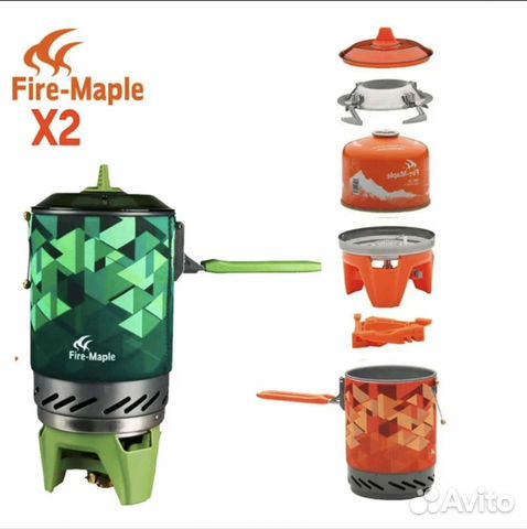 Туристическая горелка Fire Maple X2 Новая