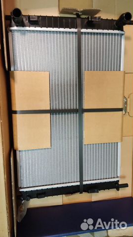 Радиатор охлаждения Форд Фиеста Фьюжн 1,25 1,4 1,6