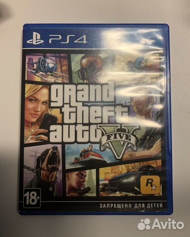 Grand Theft Auto V Диск PS4