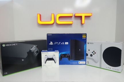 Игровые приставки xbox / sony / перефирия и игры