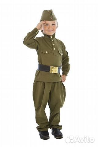 Детская форма военная