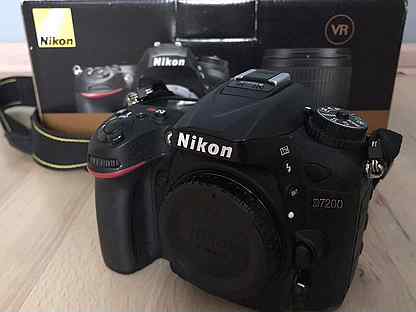 Nikon D7200 body (пробег 6100 кадров)