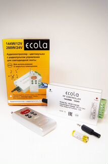 Аудио контроллер - цветомузыка для LED RGB ленты