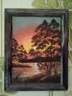 Панно из камней