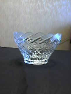 Вазочка, хрусталь