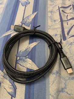 Кабель thunderbolt 3/4 длинна 1,2 м