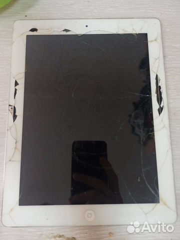 iPad 3 с разбитым стеклом