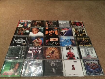 CD DVD VHS кассеты диски Rap музыка кино игры рэп