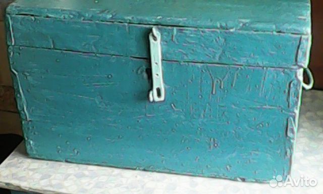 Сундук старый деревянный