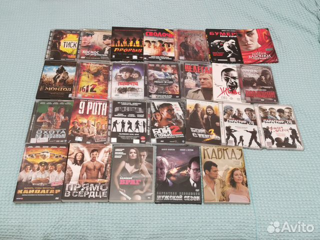 Dvd двд диски фильмы русские боевик ужасы лицензия