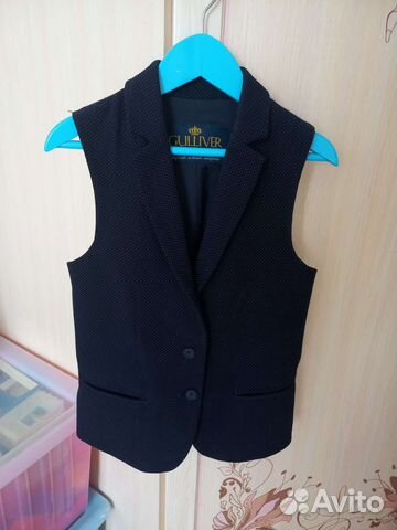 Жилет школьный для девочки 140