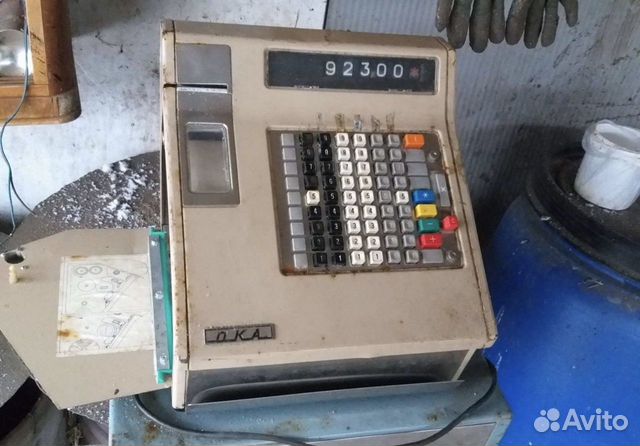 Кассовый аппарат ока ссср
