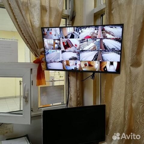 Установка камер видеонаблюдения