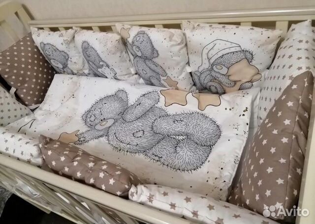 Бортики в детскую кроватку