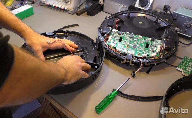 Ремонт роботов пылесосов