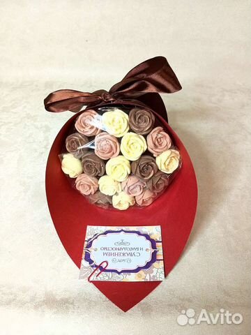 Шоколадные розы пионы съедобные букеты