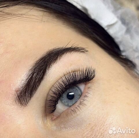 Наращивание ресниц и снятие