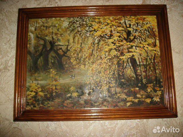 Картина маслом на холсте 