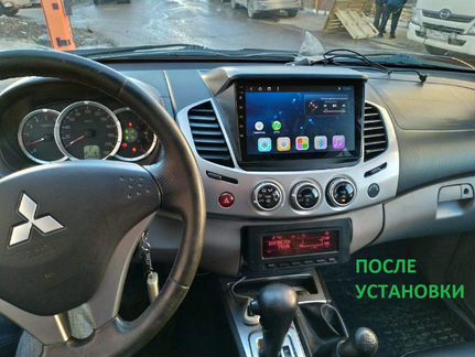 Магнитола Mitsubishi L200/Pajero Sport +камера
