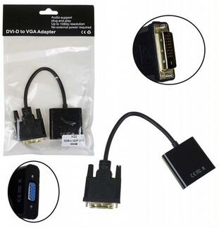 Переходник DVI-D на VGA-hdmi-display Pot