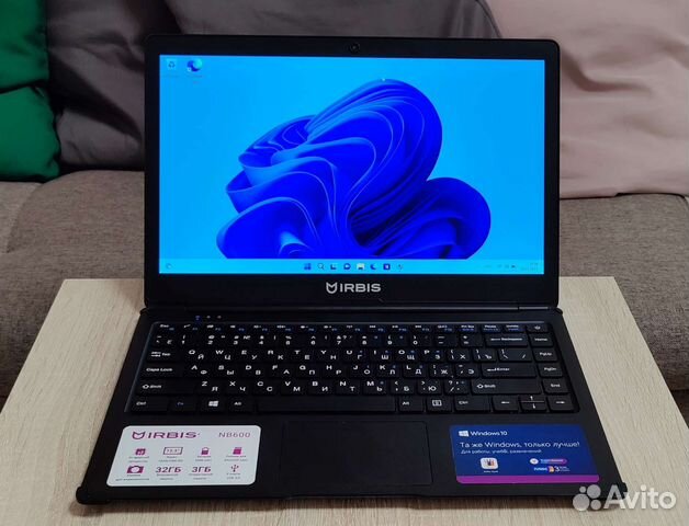 Irbis nb600 замена ssd