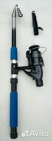 Набор спининг телескоп 2,4 м.с катушкой