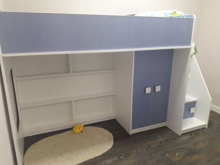 Детская кровать чердак