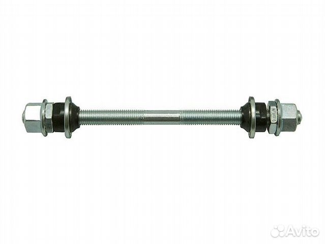 Ось передней втулки под гайки L140мм